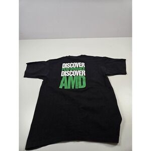 Vintage AMD Athlon XP Shirt Mens XL Black Discover Performance Promo 2000s